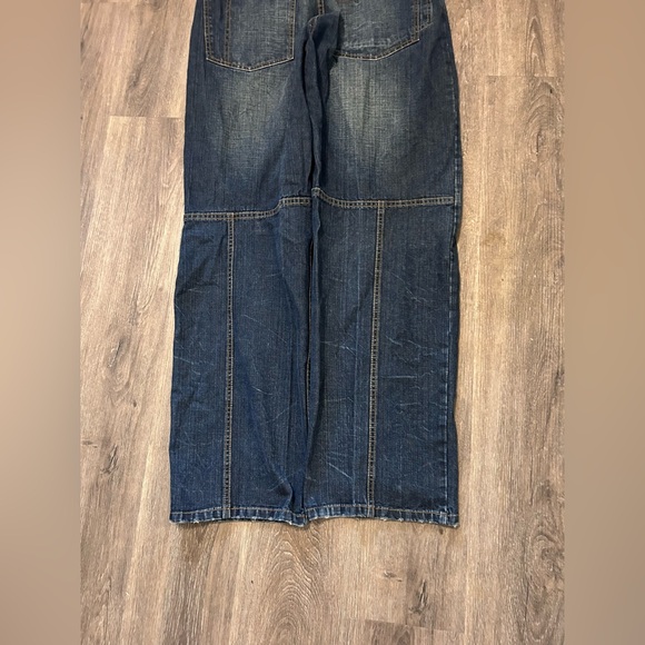 Vintage Y2k Sean John Baggy Jeans Mens 34x32 Blue Skater Grunge Wide Leg Blue - Picture 4 of 12